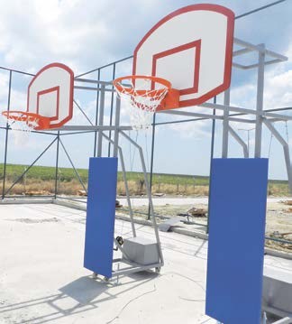 Seyyar Ağırlıklı Basketbol Potası