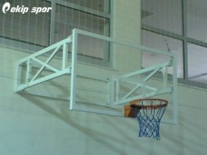 Duvara Monte Yana Katlanabilir Basketbol Potası