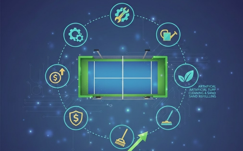 Ortalama Aylık Padel Kortu Bakım Giderleri (Genel Çerçeve)