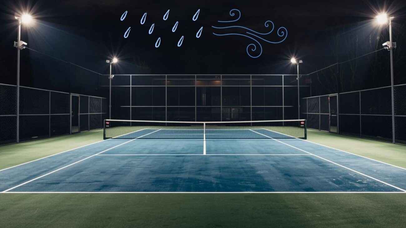 Yağmur veya Rüzgâr Padel Kortu Aydınlatma Sistemine Zarar Verir mi